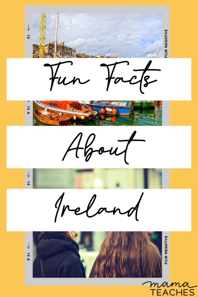 Fun Facts About Ireland - Pin