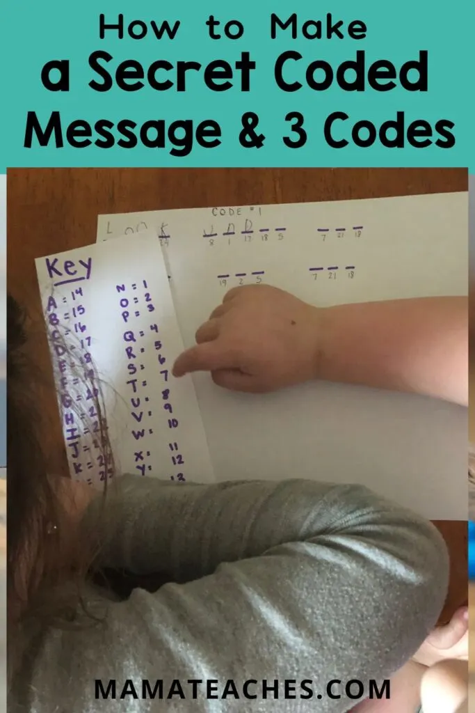 How to Make a Secret Coded Message and 3 Codes