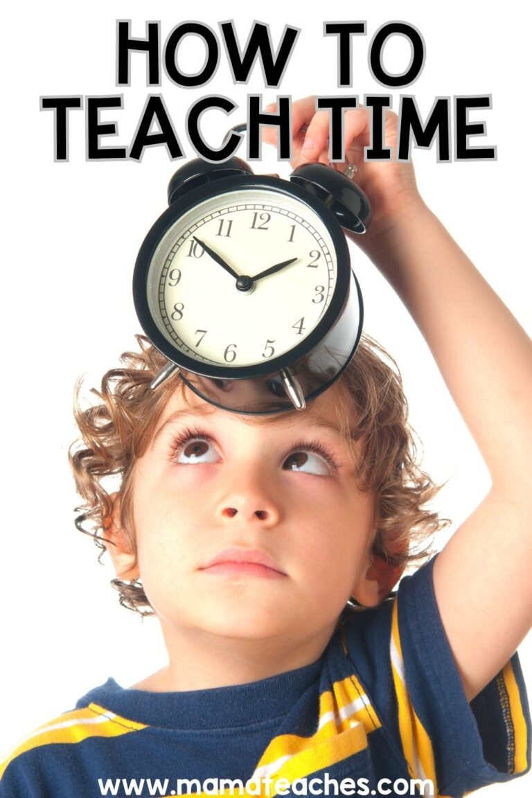 How to Teach Time Mama Teaches
