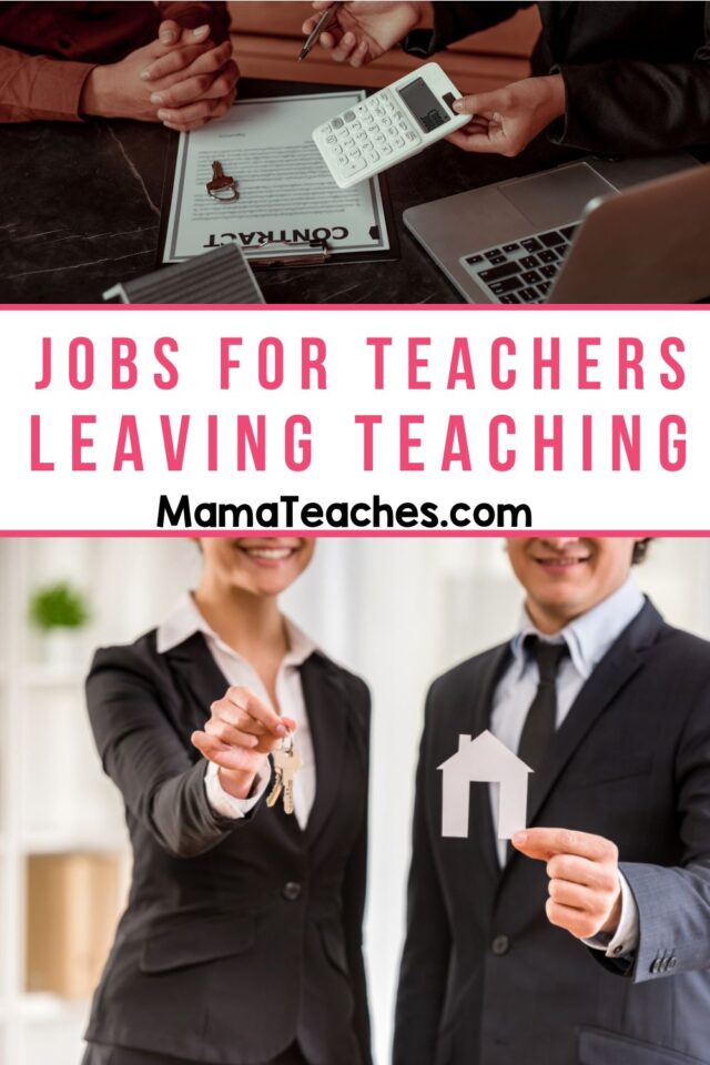 Jobs for Teachers Leaving Teaching - Mama Teaches