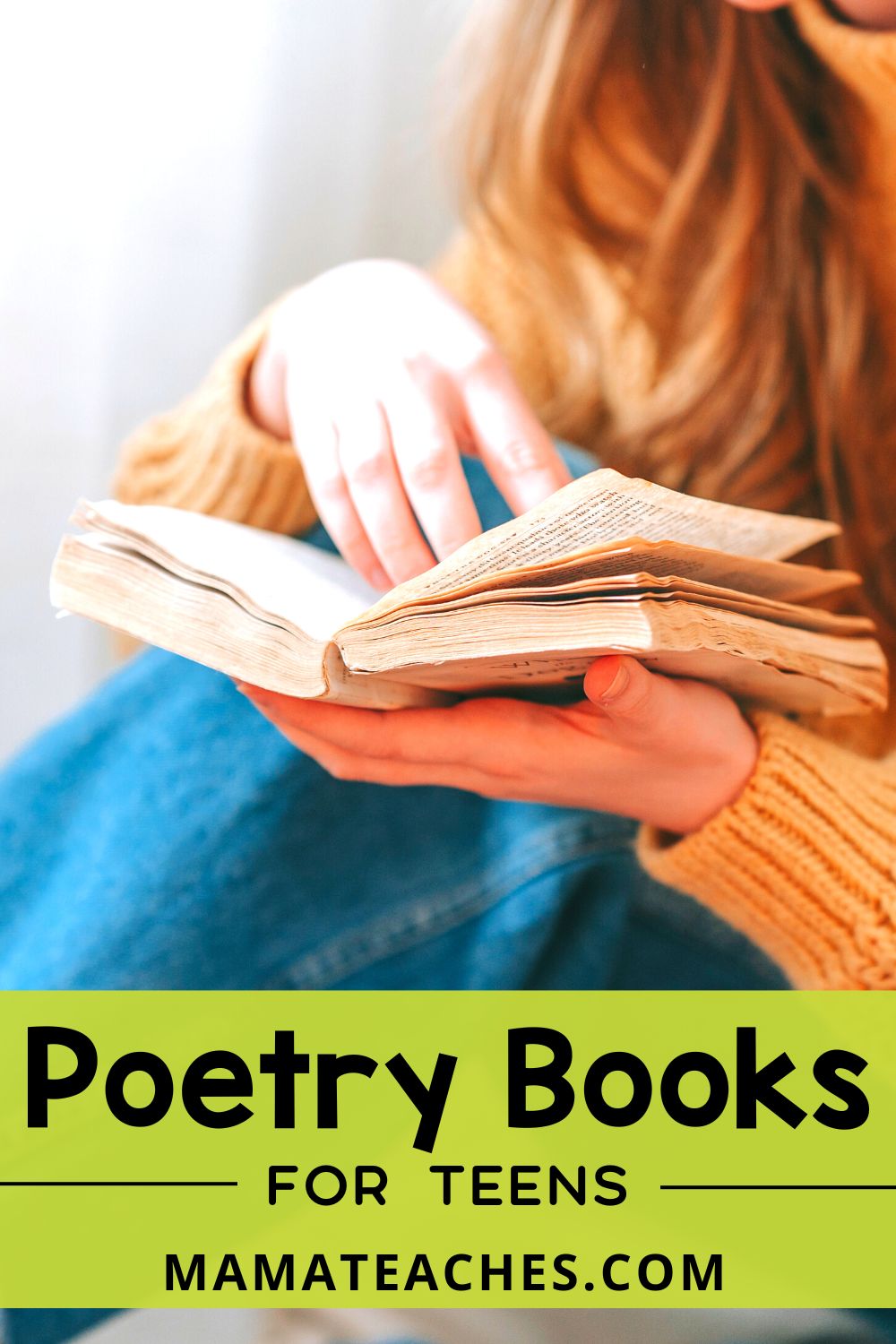 Poetry Books for Teens Mama Teaches