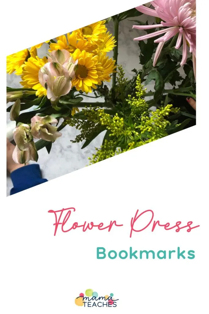Flower Press Bookmarks