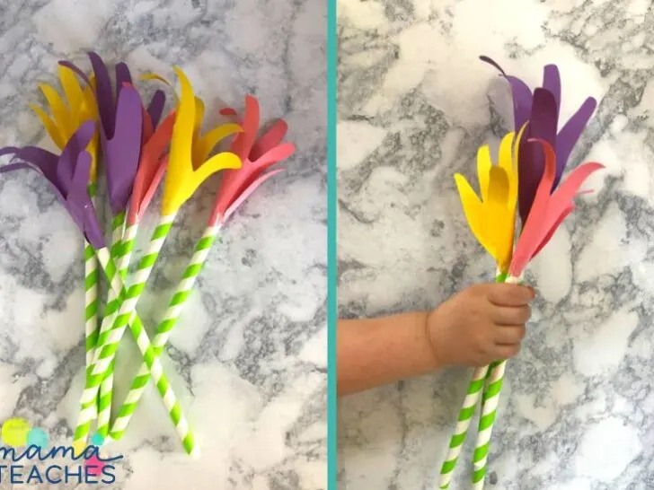 Mother’s Day Handprint Flowers Craft