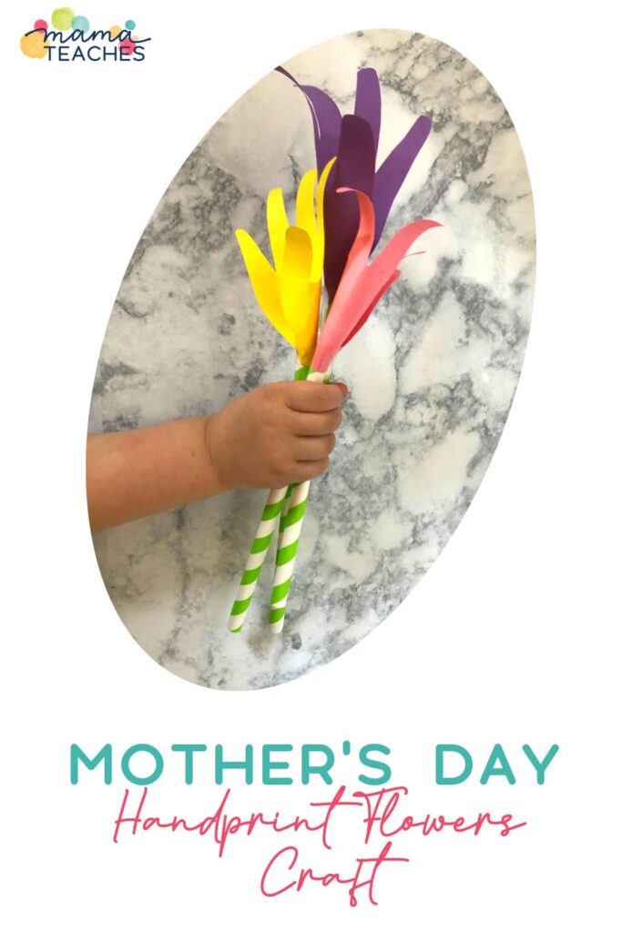 Mother’s Day Handprint Flowers Craft