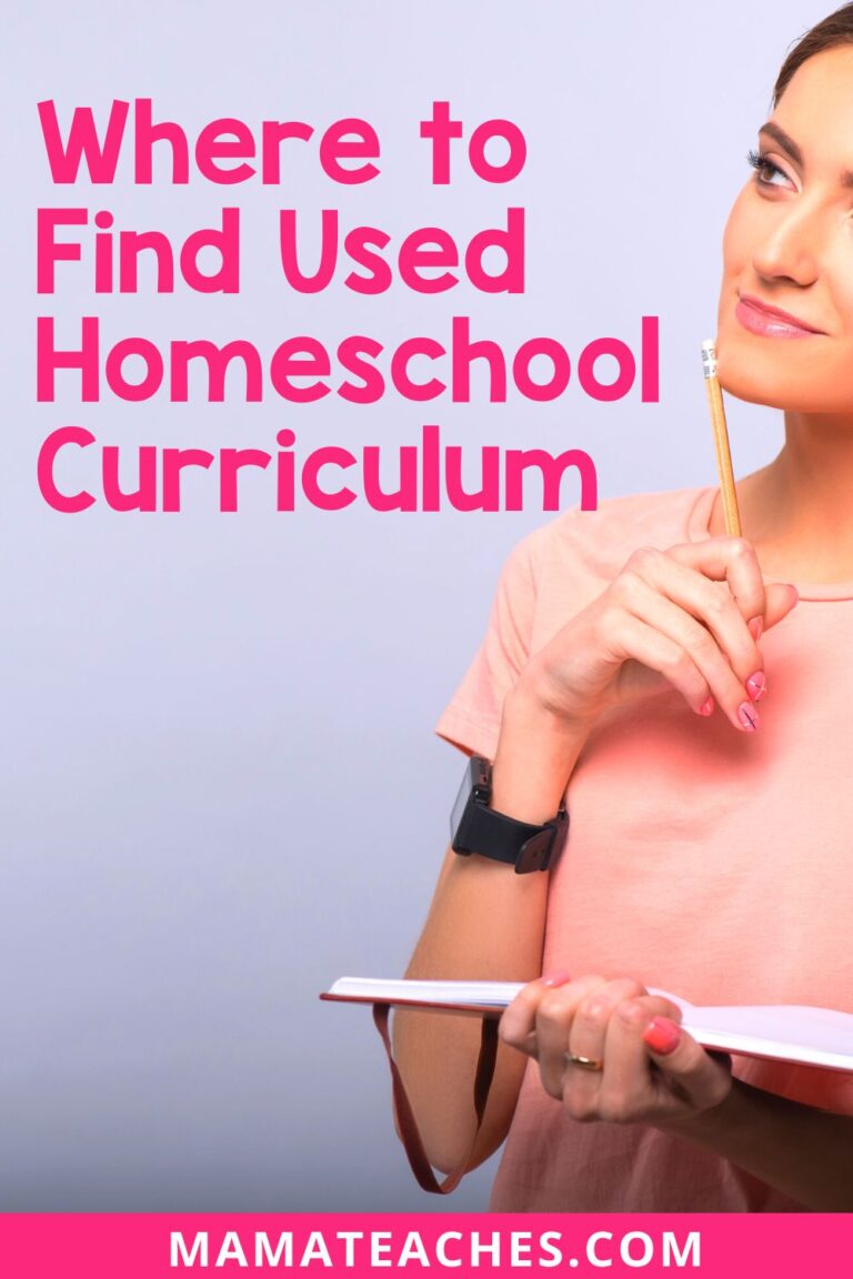 Where to Find Used Homeschool Curriculum Mama Teaches