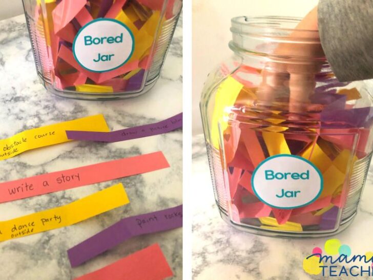 Bored Jars to Combat Summer Boredom