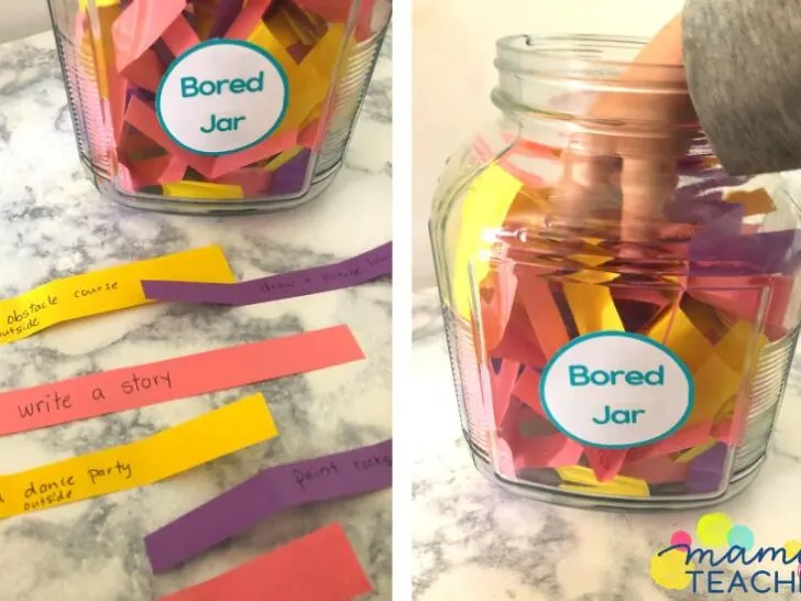Bored Jars to Combat Summer Boredom