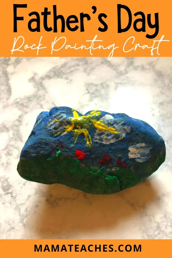 Father’s Day Rock Painting Craft