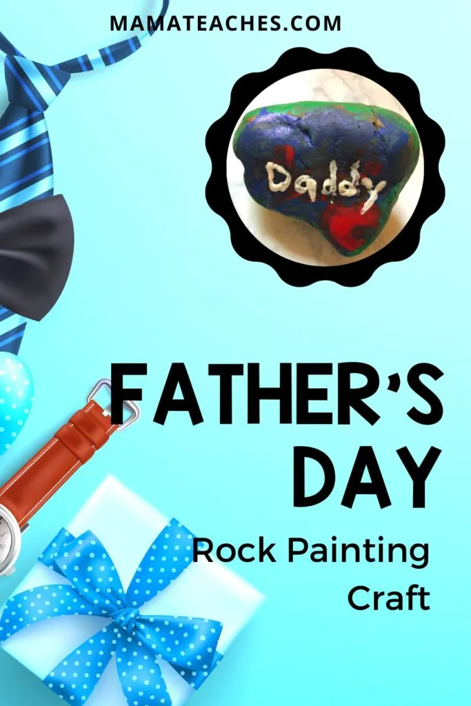 Father’s Day Rock Painting Craft