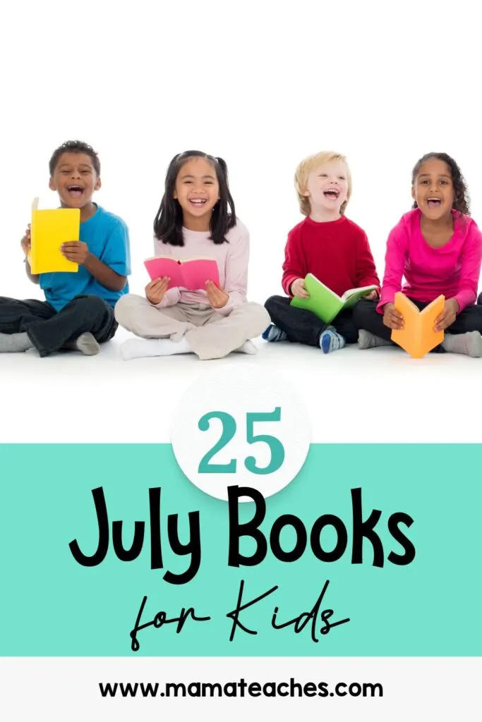 25 July Books for Kids