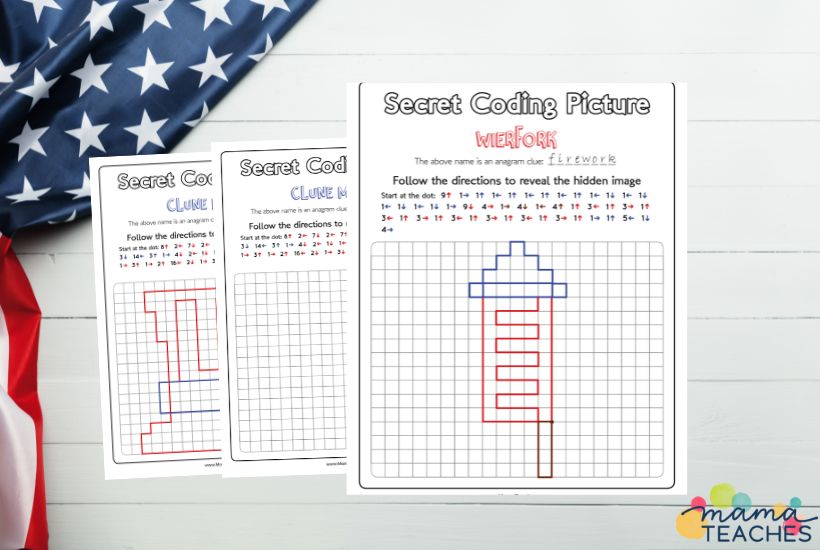 4th of July Coding Activity