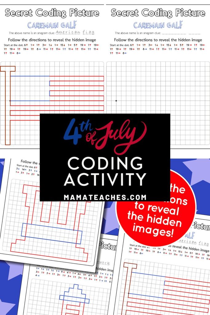 4th of July Coding Activity