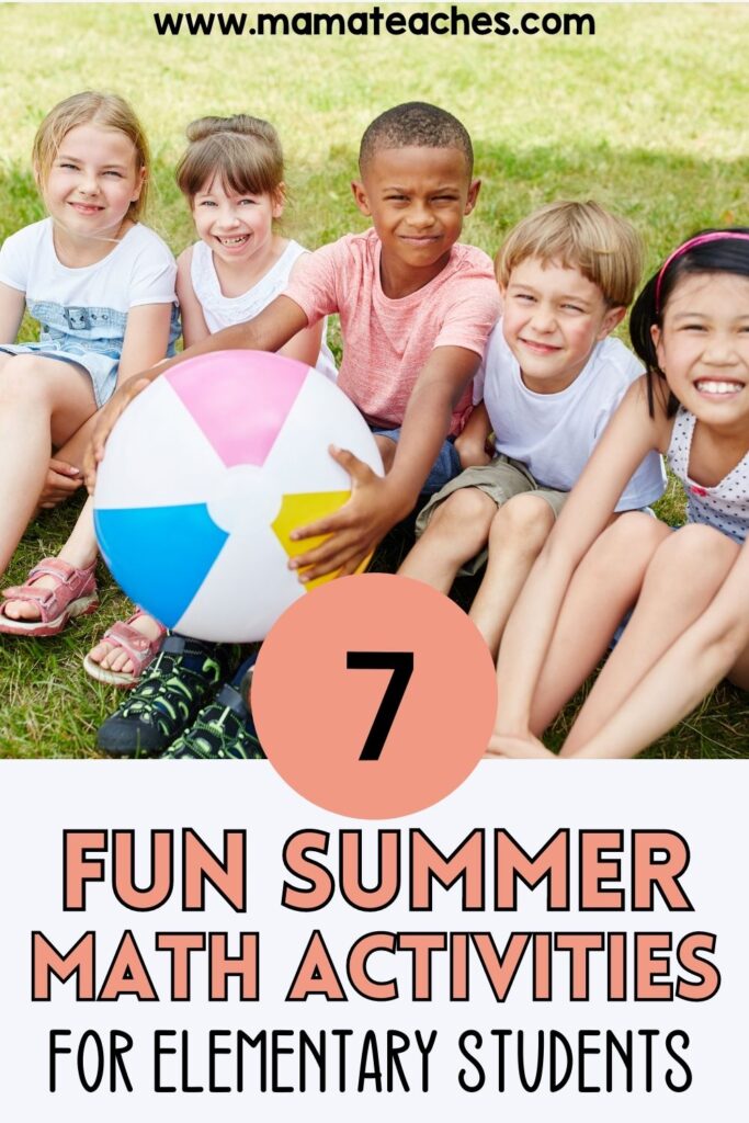 7 Fun Summer Math Activities for Elementary Students