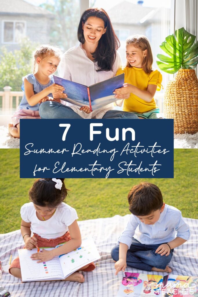 7 Fun Summer Reading Activities for Elementary Students