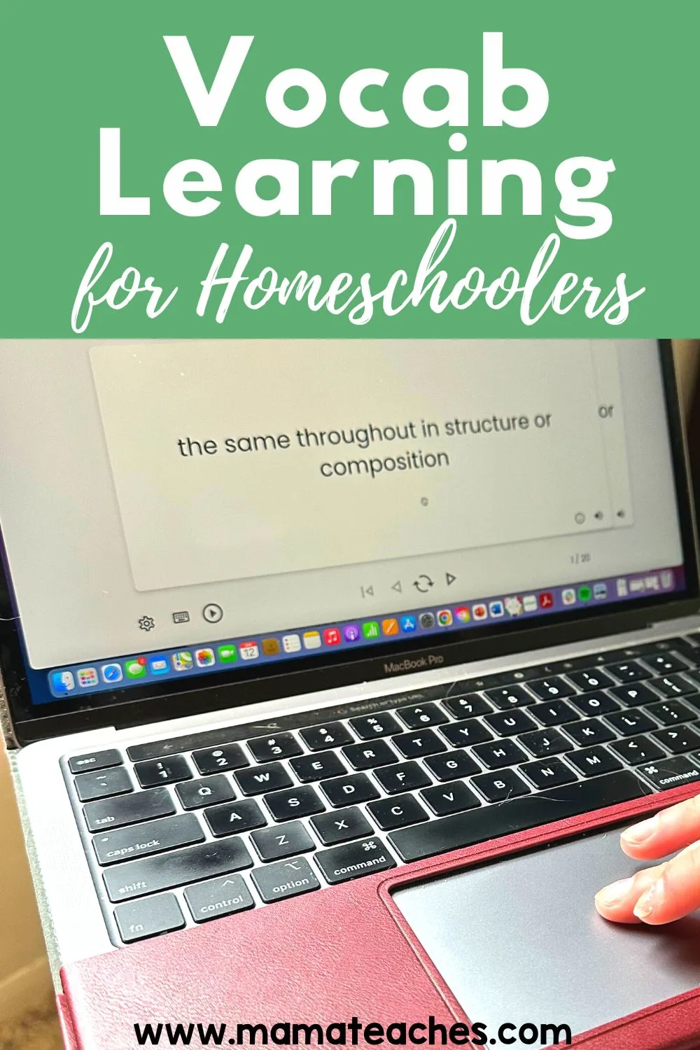 Vocabulary Learning for Homeschoolers