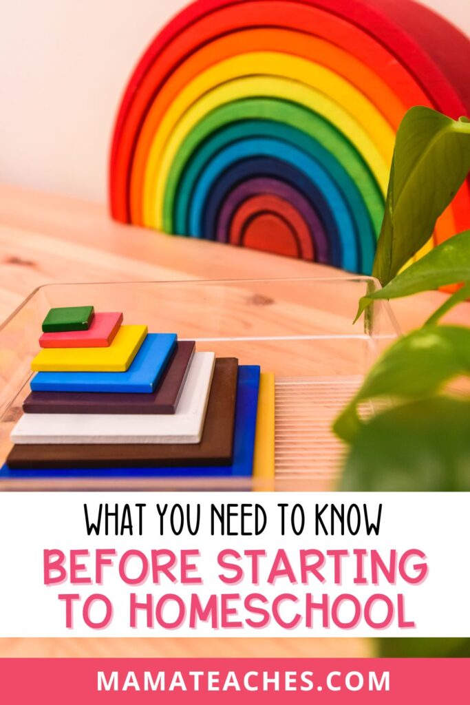 What You Need to Know Before Starting to Homeschool