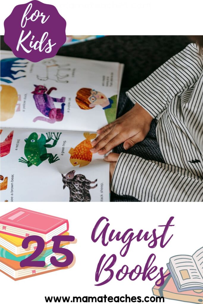 25 August Books for Kids 