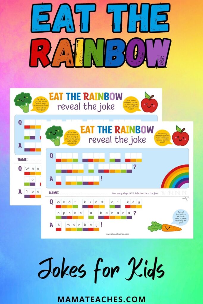 Eat the Rainbow Jokes for Kids