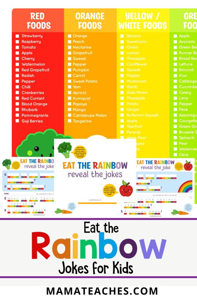 Eat the Rainbow Jokes for Kids
