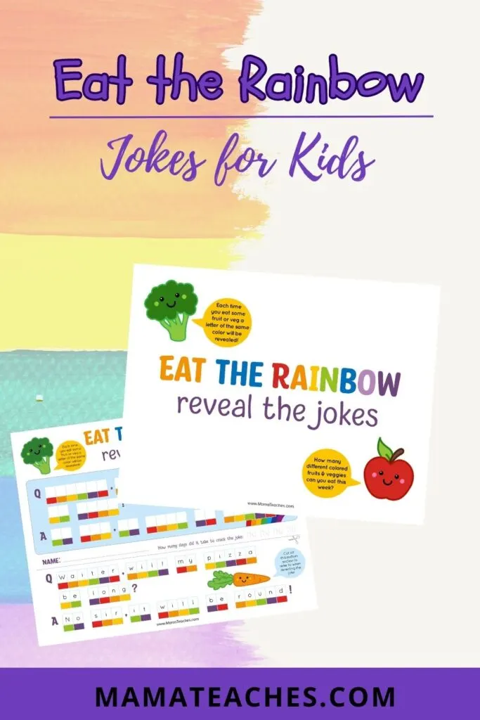 Eat the Rainbow Jokes for Kids