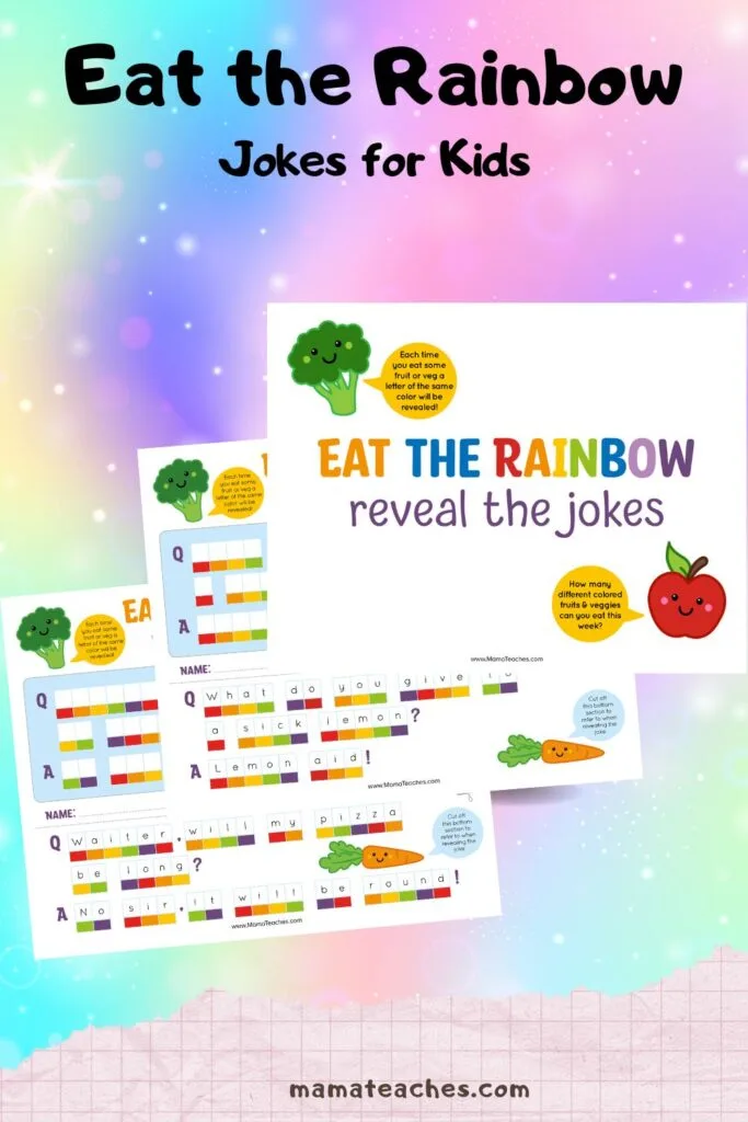 Eat the Rainbow Jokes for Kids