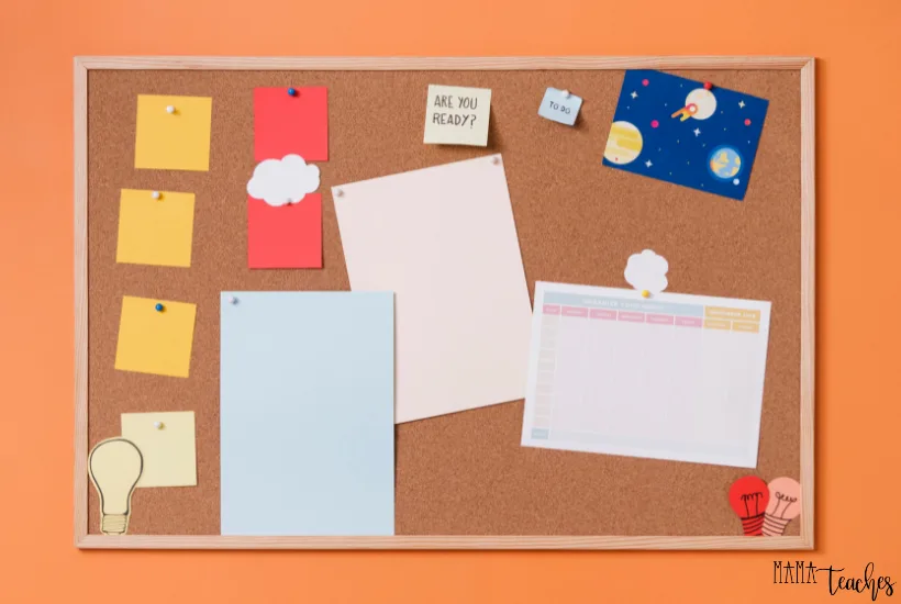 Upcycle your old bulletin board for back to school season – Cricut