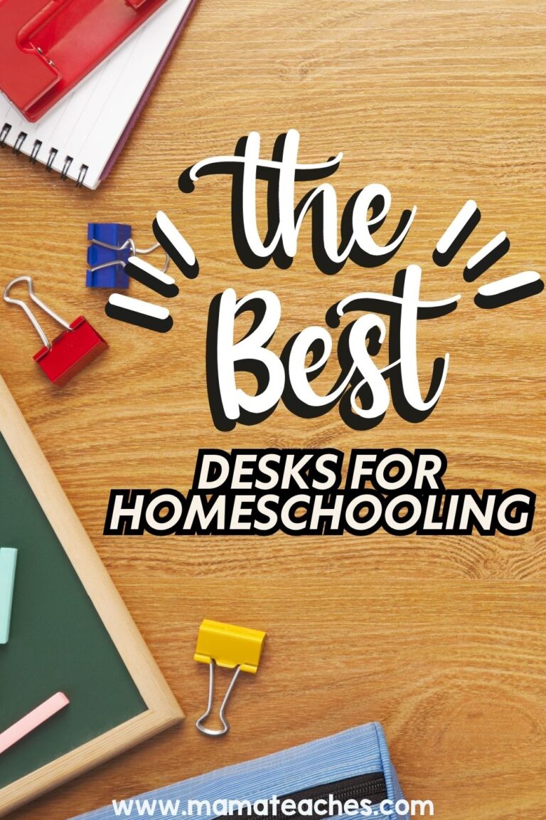 The Best Desks for Homeschooling Mama Teaches