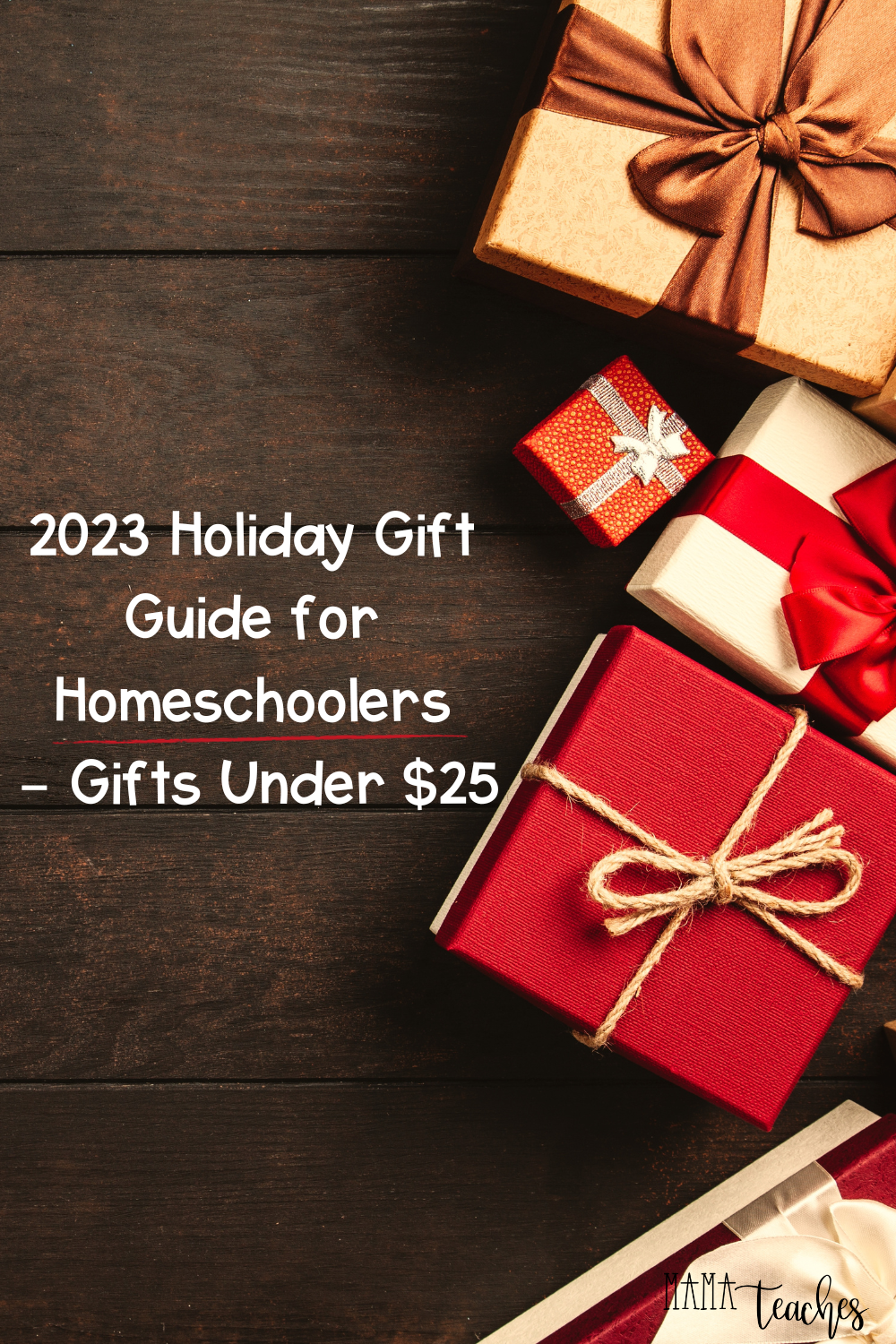 2023 Holiday Gift Guide for Homeschoolers – Gifts Under $25