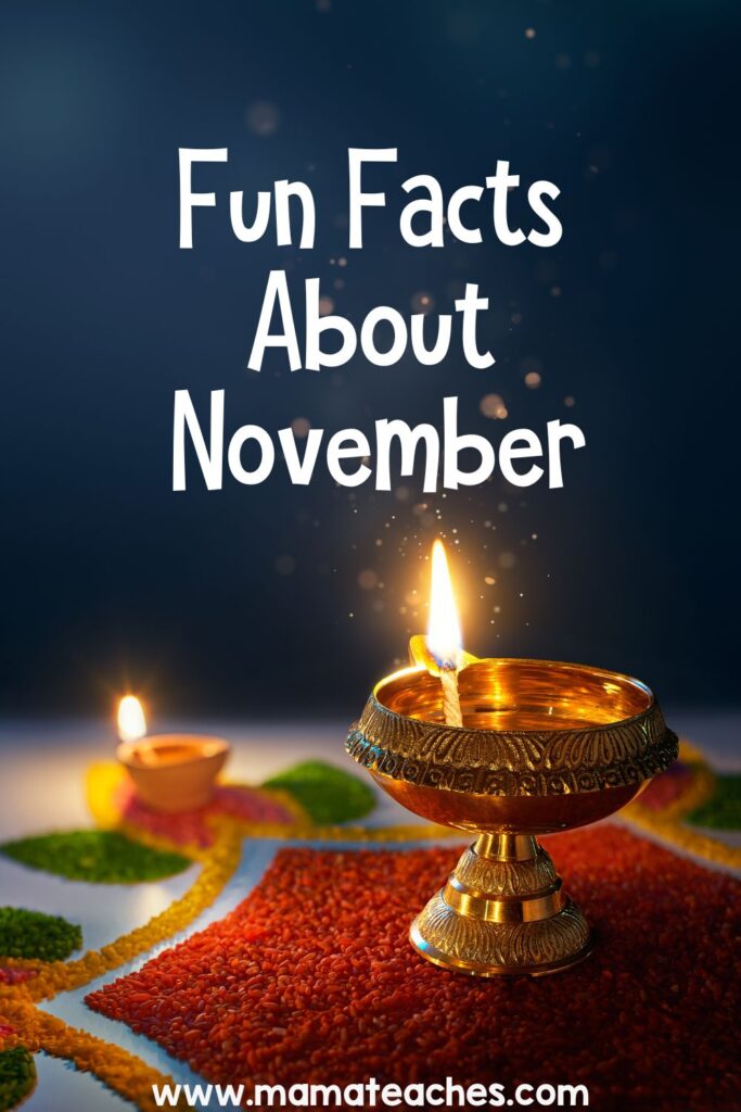 Fun Facts About November For Kids - Mama Teaches