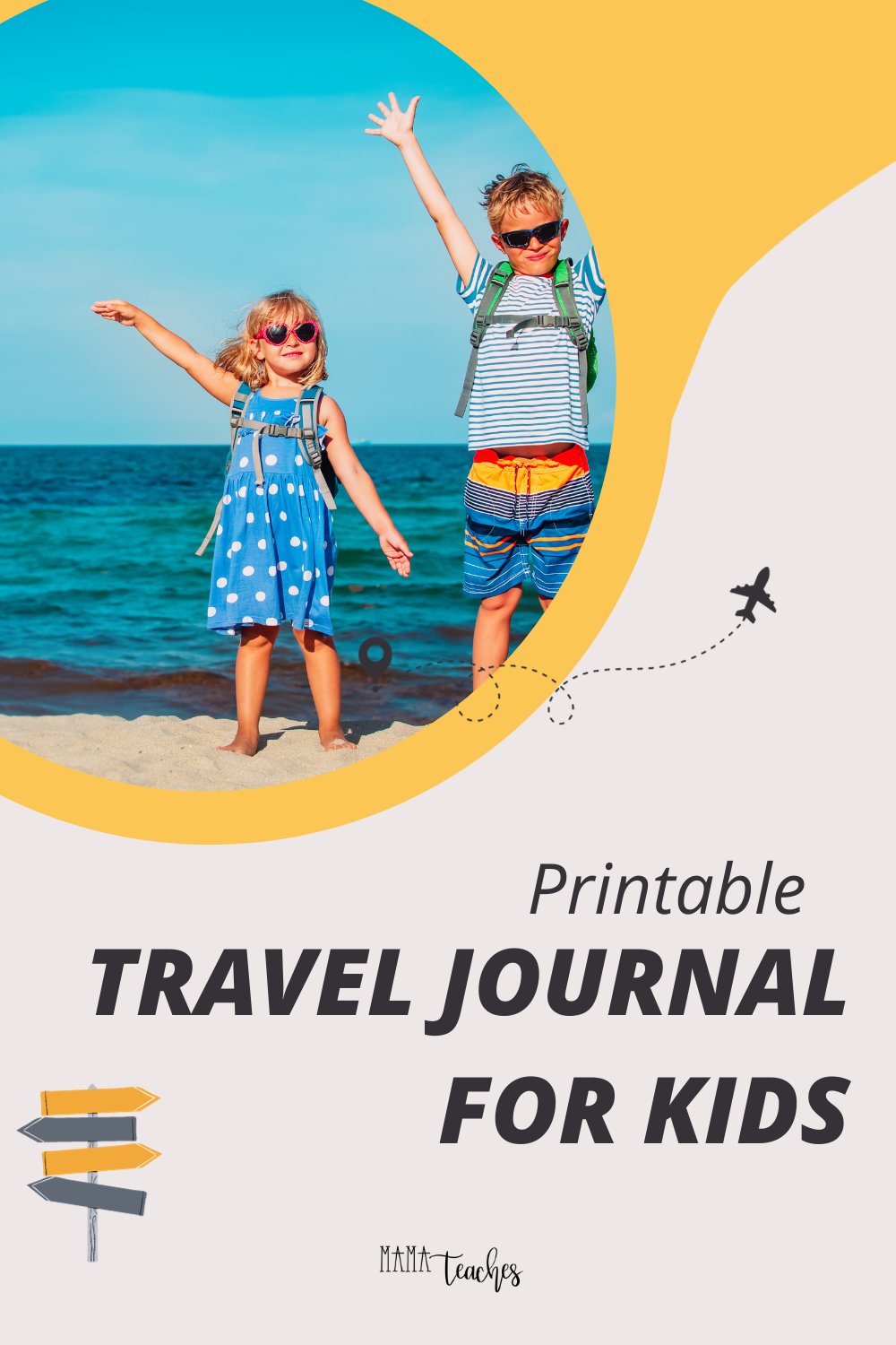 printable travel journal for kids