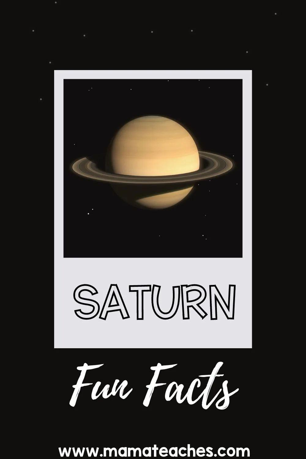 Fun Facts About Saturn