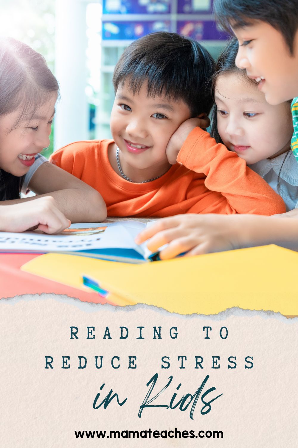 Reading to Reduce Stress in Kids