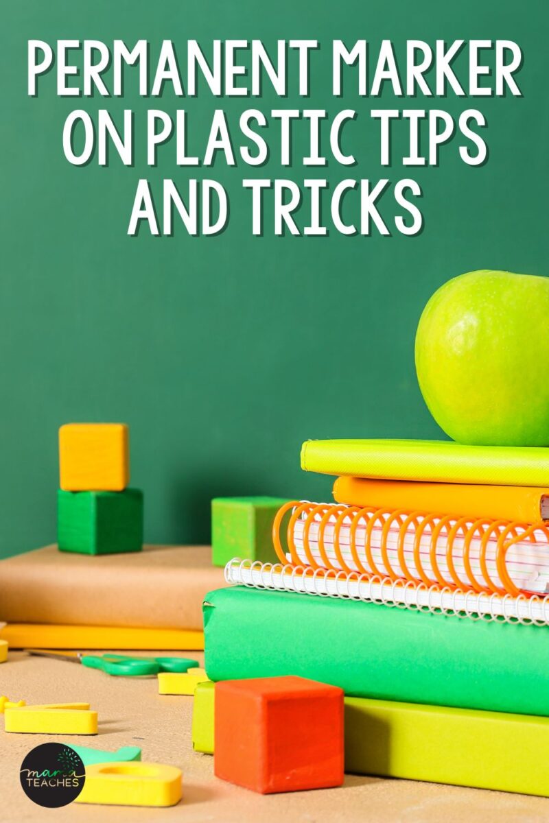 Permanent Marker on Plastic Tips and Tricks Mama Teaches