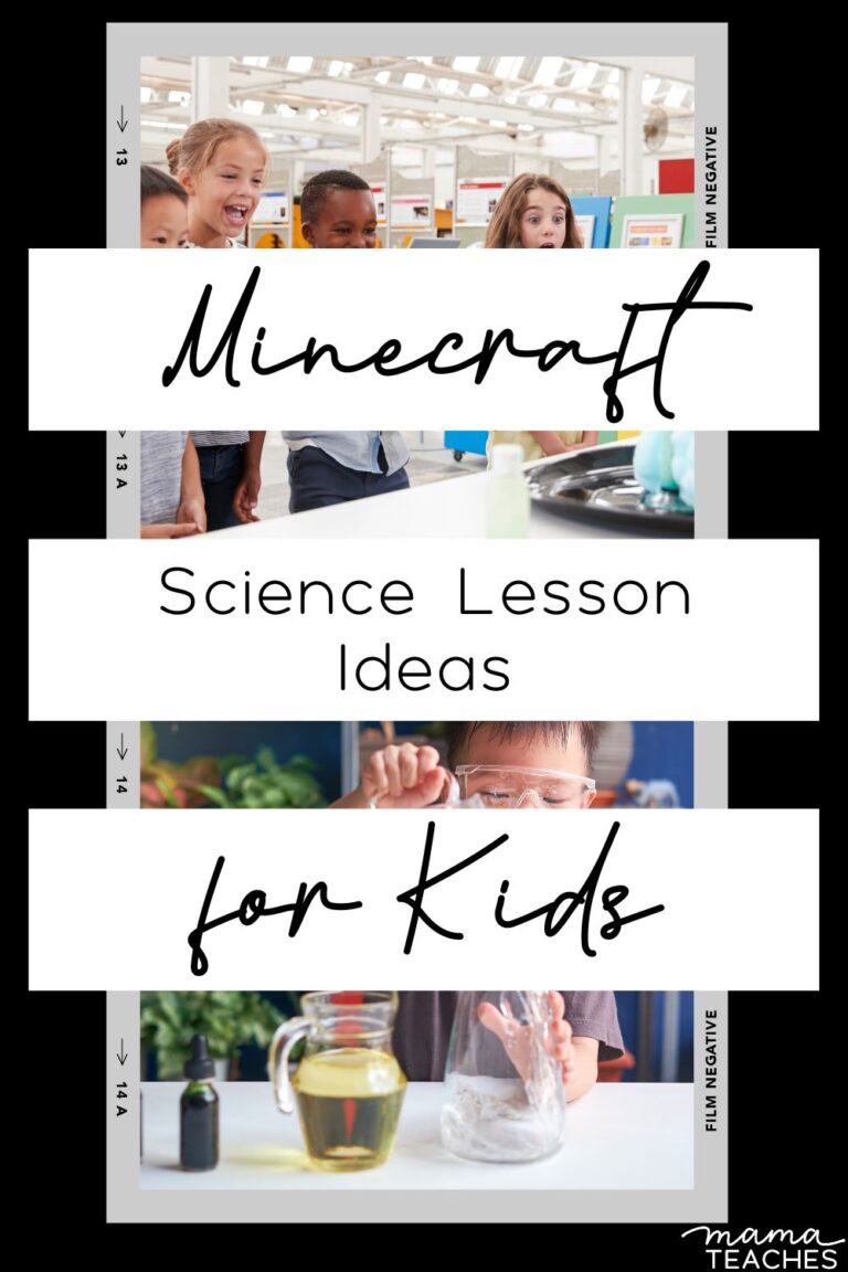 Minecraft Science Lesson Ideas for Kids - Mama Teaches