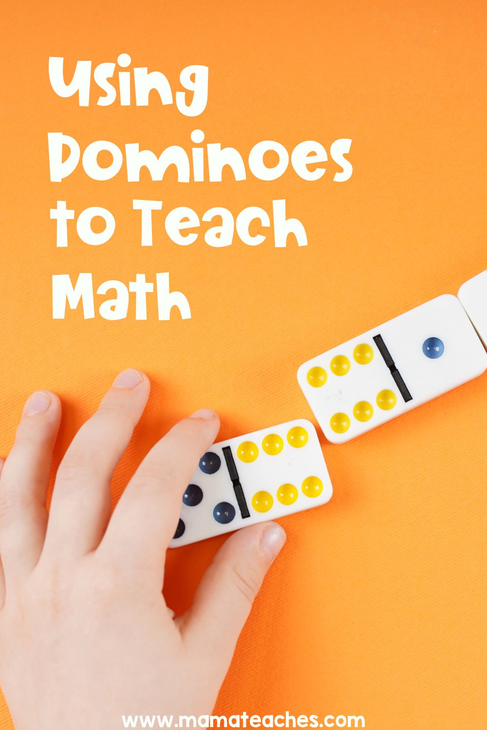 Using Dominoes to Teach Math - Mama Teaches