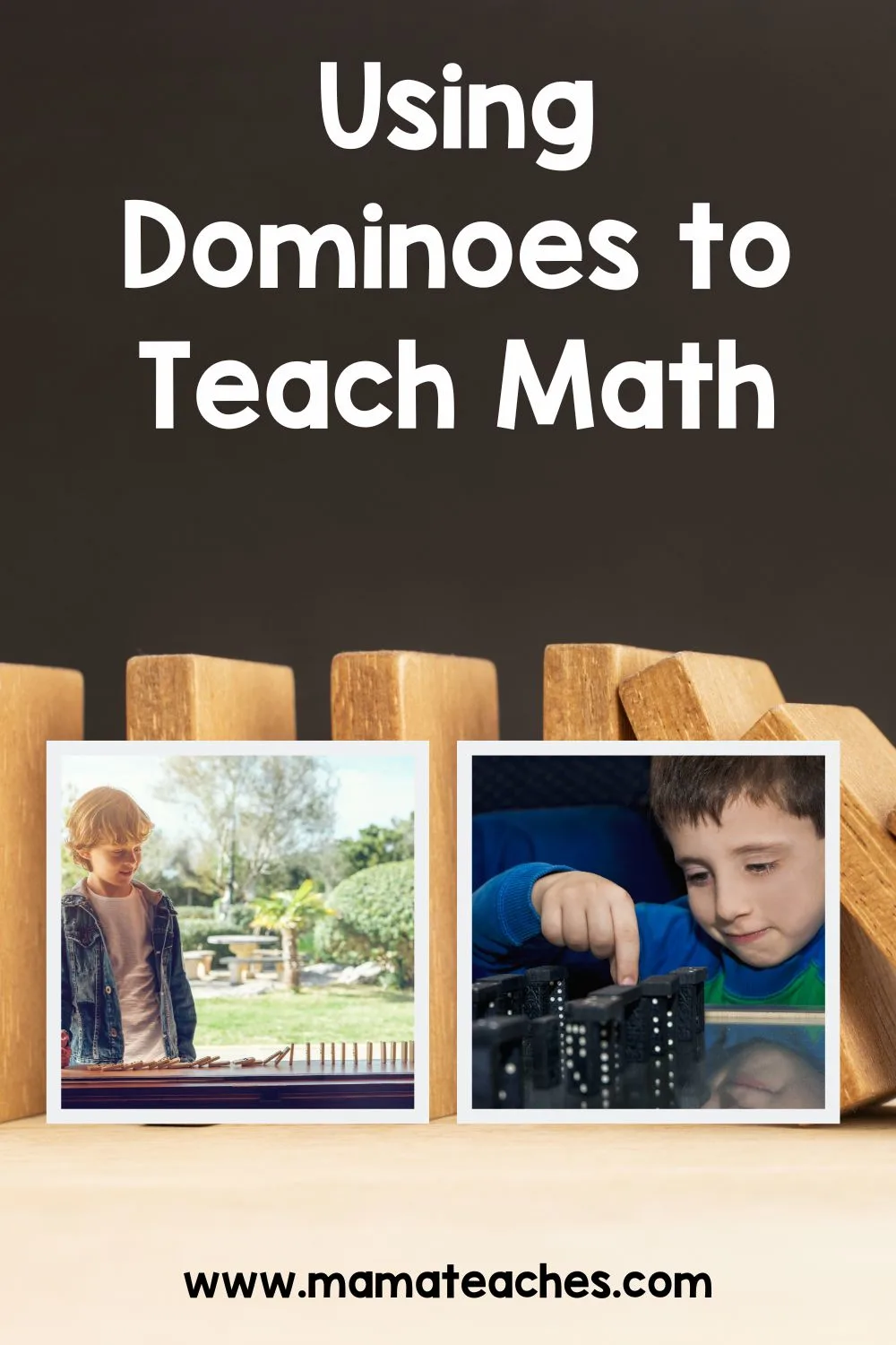 Using dominoes to teach math mama teaches