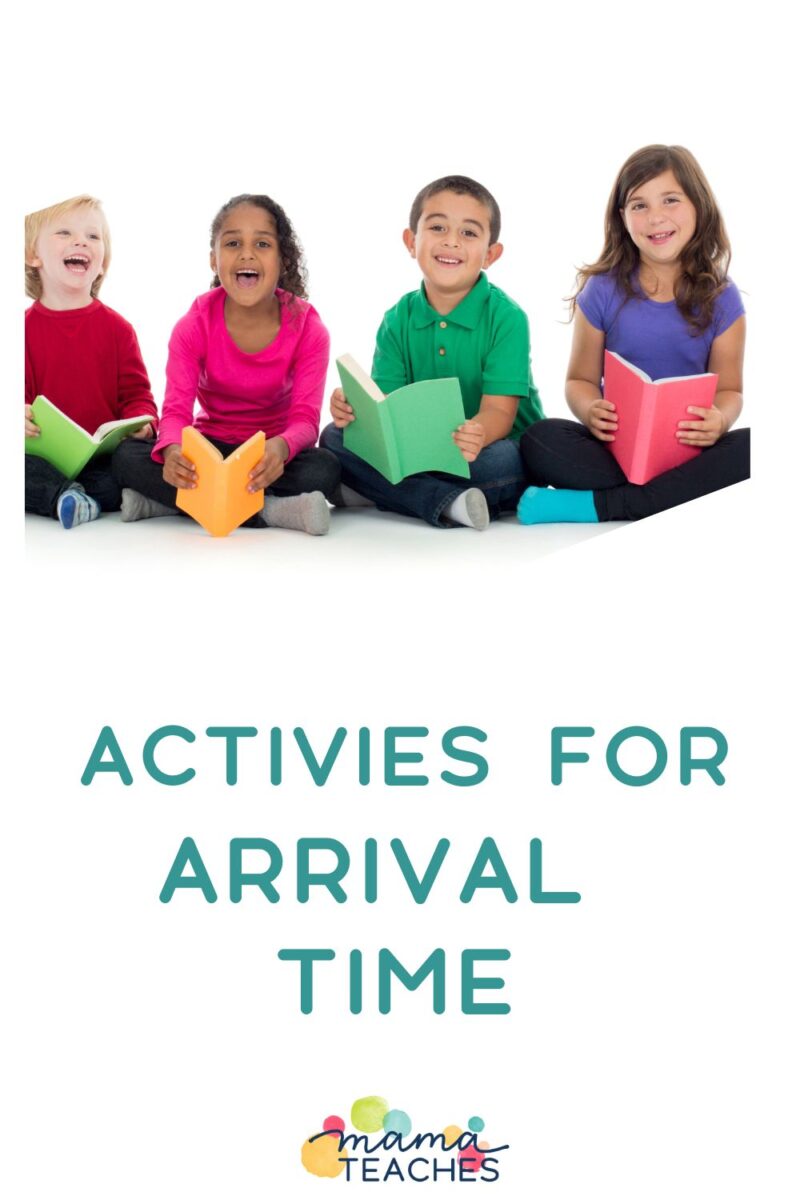 Activities for Arrival Time - Mama Teaches