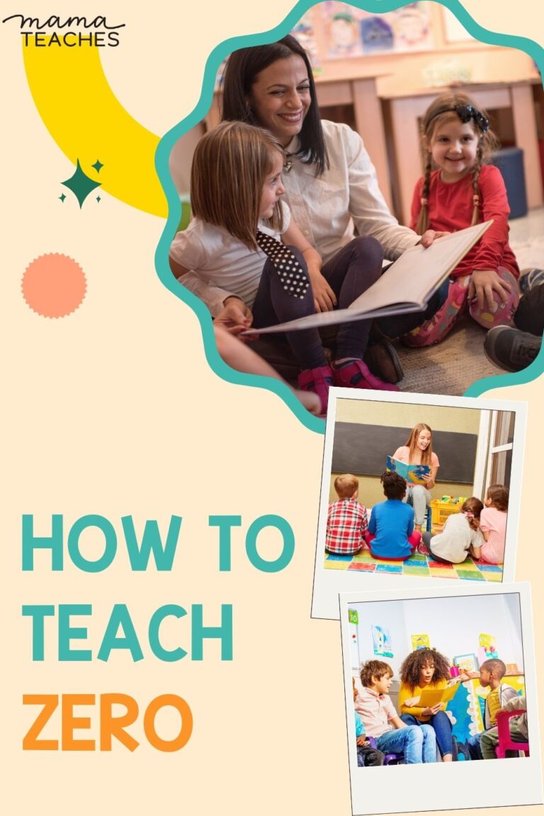 How to Teach Zero - Mama Teaches