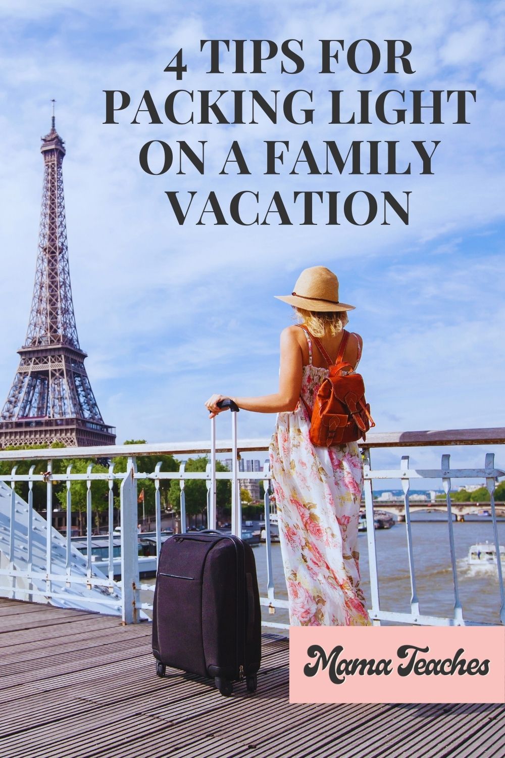 4 Tips for Packing Light on a Family Vacation