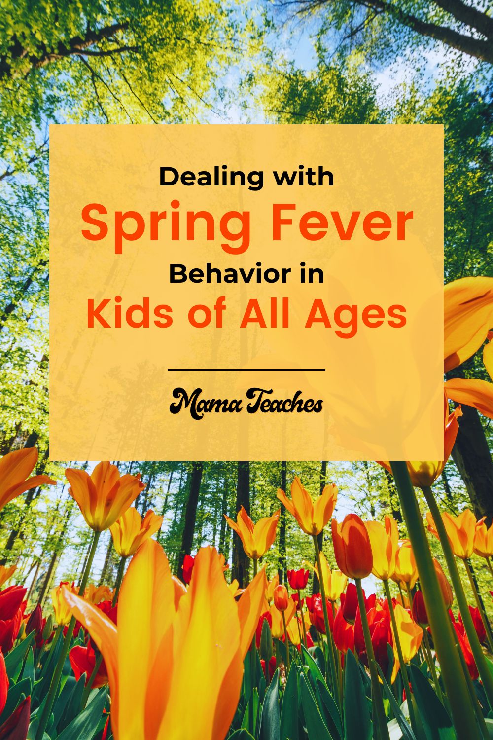 Dealing with Spring Fever Behavior in Kids