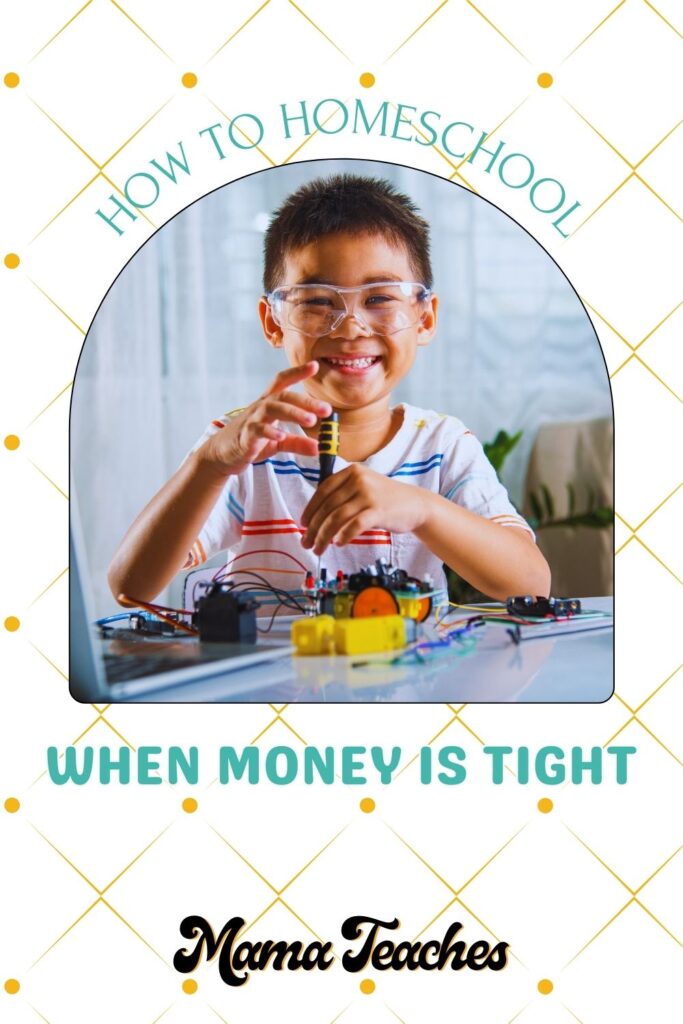 How to Homeschool When Money is Tight