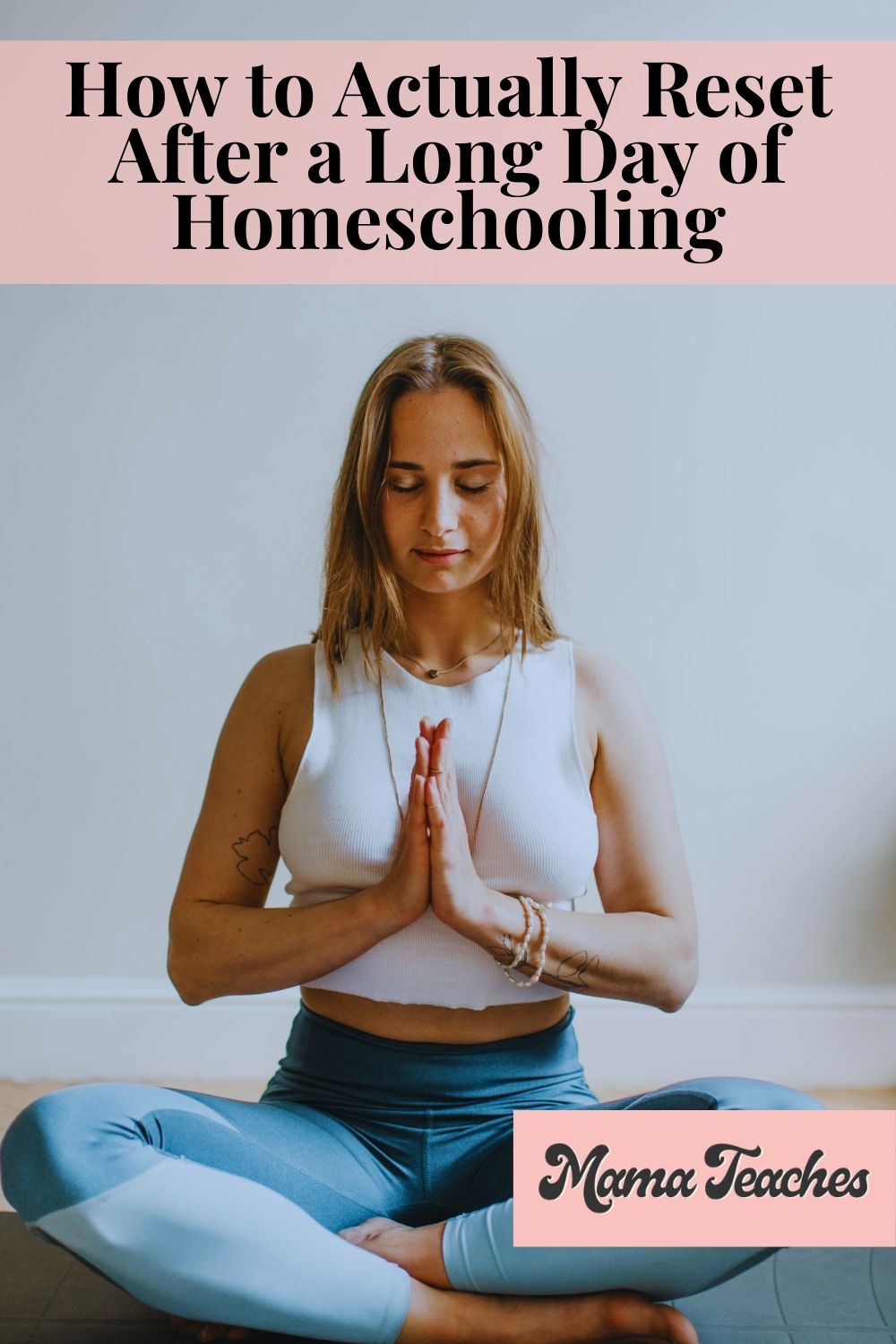 How to Actually Reset After a Long Day of Homeschooling