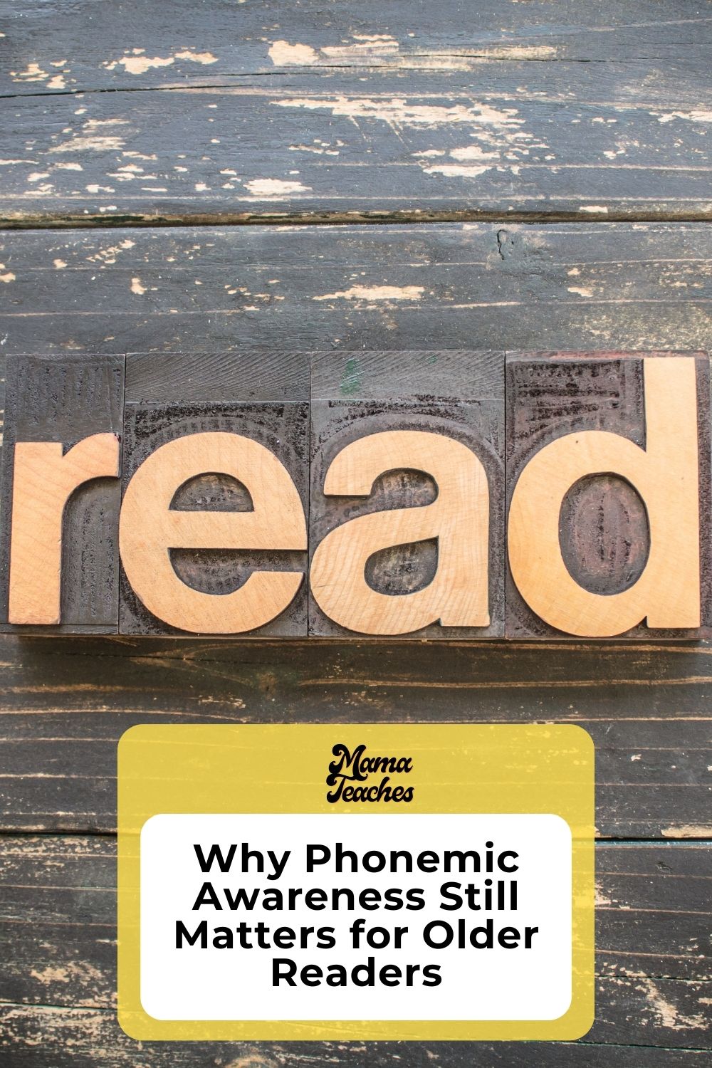 Why Phonemic Awareness Still Matters for Older Readers