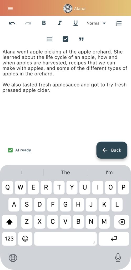 Adding a description to Strew